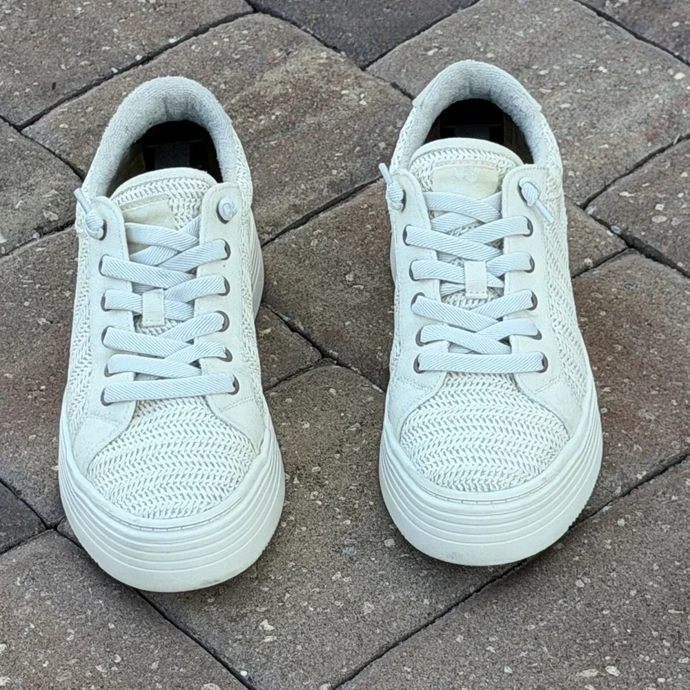 Roxy Women's Sheilahh 2.0 Platform Sneaker Natural Size 7 M